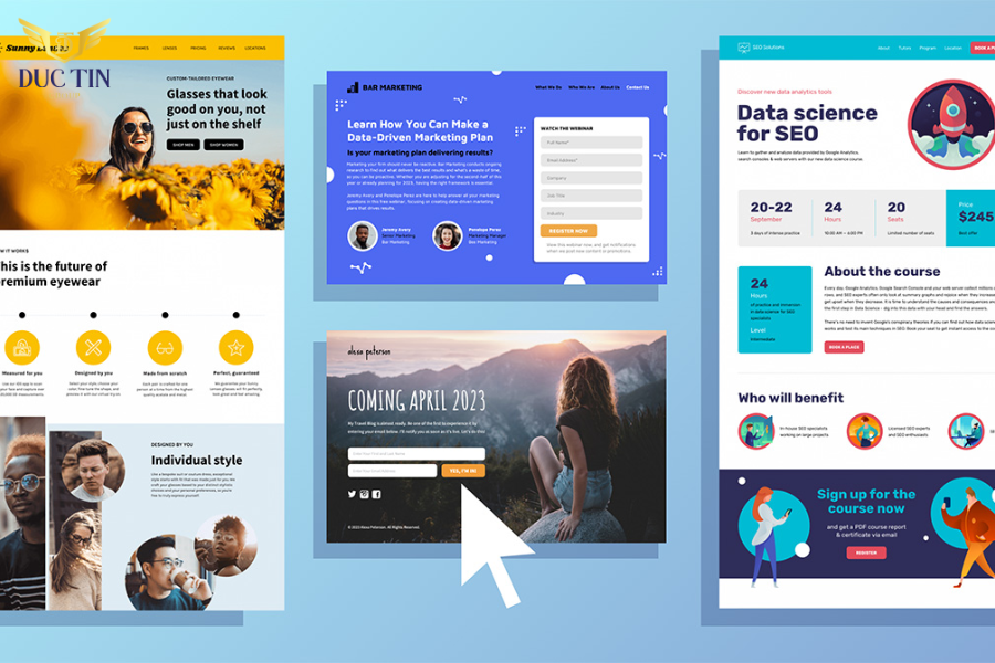 Landing page là gì hay còn được gọi là trang đích để chuyển đổi lượng người truy cập